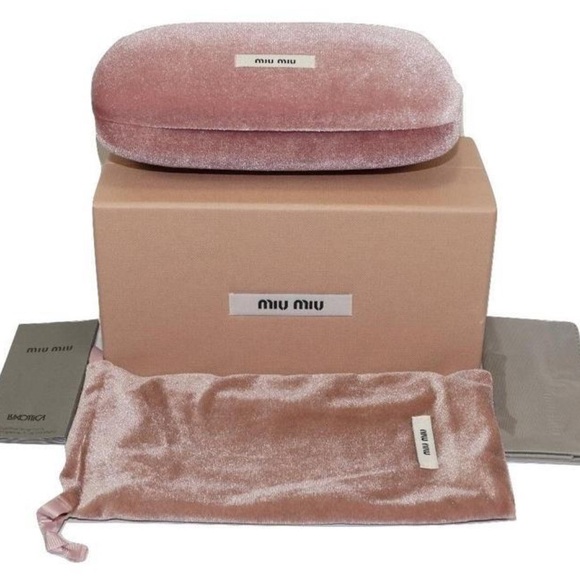 Miu Miu | MU 56VS Core Collection Sunglasses in Pink Gold/Pink Havana, Gradient - Picture 4 of 14